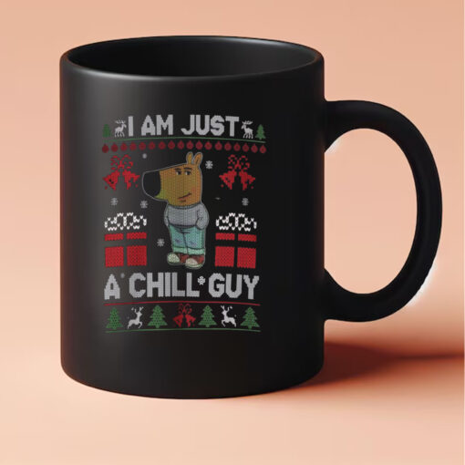 Just A Chill Guy Christmas Mug 20243