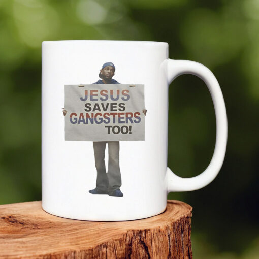 Kendrick Lamar Jesus Saves Gangsters Too Mug 20241