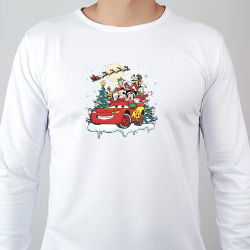 McQueen and Friends Christmas Sweatshirt , T-shirt , Hoodie , Long Sleeve T-shirt