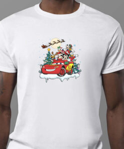 McQueen and Friends Christmas Sweatshirt , T-shirt , Hoodie , Long Sleeve T-shirt1