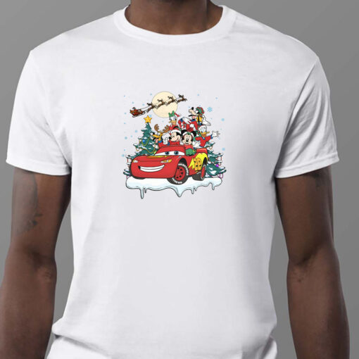 McQueen and Friends Christmas Sweatshirt , T-shirt , Hoodie , Long Sleeve T-shirt1