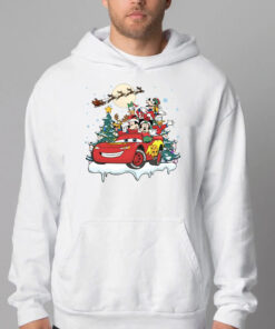 McQueen and Friends Christmas Sweatshirt , T-shirt , Hoodie , Long Sleeve T-shirt2