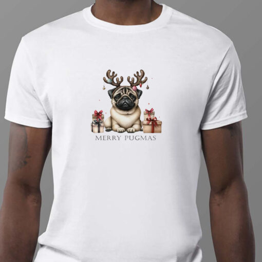 Merry Pugmas Sweatshirt , T-shirt , Hoodie , Long Sleeve T-shirt1