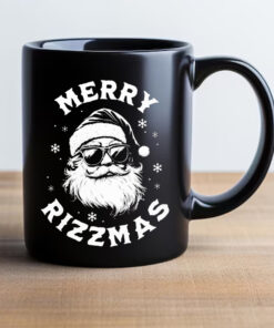 Merry Rizzmas Funny Christmas Santa Claus Mug 20242