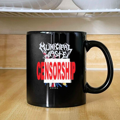 Municipal Waste Censorship Donald Trump Mug 2024