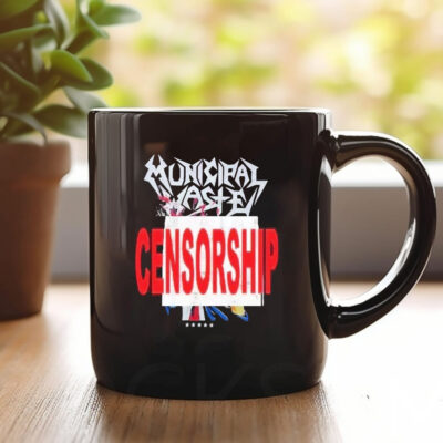 Municipal Waste Censorship Donald Trump Mug 20241