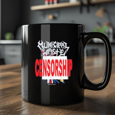 Municipal Waste Censorship Donald Trump Mug 20242