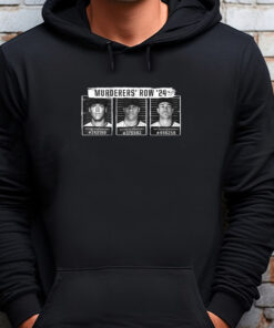 Murderers' Row - Black Vintage Sweatshirt , T-shirt , Hoodie , Long Sleeve T-shirt - New York Baseball