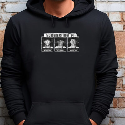 Murderers' Row - Black Vintage Sweatshirt , T-shirt , Hoodie , Long Sleeve T-shirt - New York Baseball