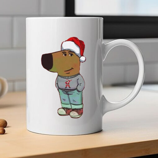 My New Character Is A Chill Guy Meme Christmas Mug 2024