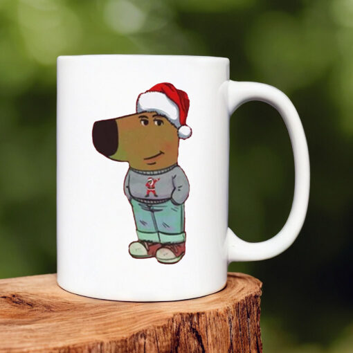 My New Character Is A Chill Guy Meme Christmas Mug 20241