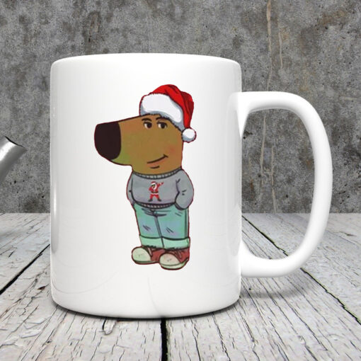 My New Character Is A Chill Guy Meme Christmas Mug 20243