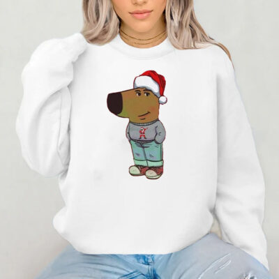 My New Character Is A Chill Guy Meme Christmas T-Shirt 2024