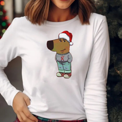 My New Character Is A Chill Guy Meme Christmas T-Shirt 20243