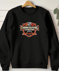 NHL Thanksgiving Showdown 2024 T-Shirt1