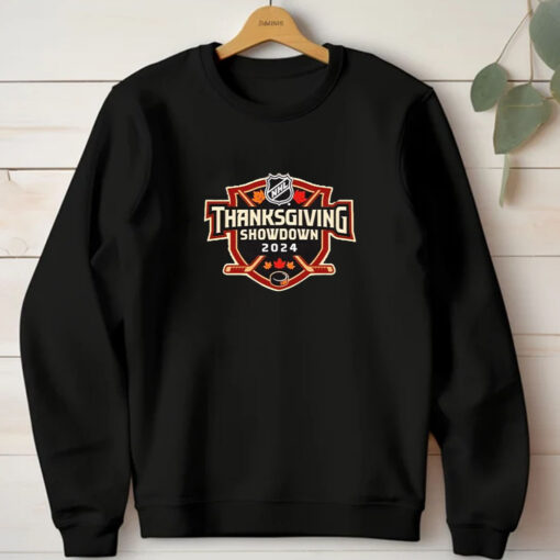 NHL Thanksgiving Showdown 2024 T-Shirt1