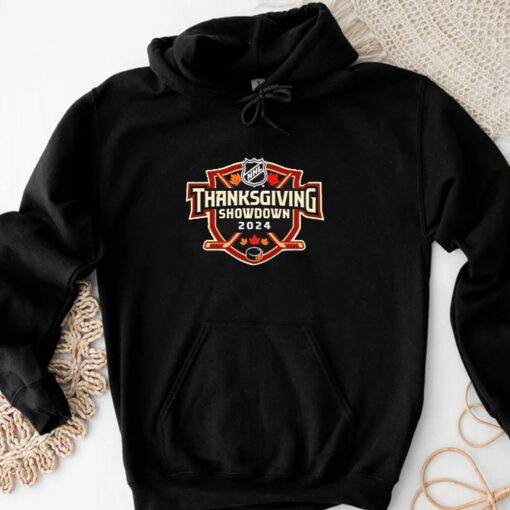 NHL Thanksgiving Showdown 2024 T-Shirt3