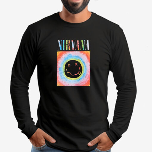 Nirvana Smiley Face Sweatshirt , T-shirt , Hoodie , Long Sleeve T-shirt2