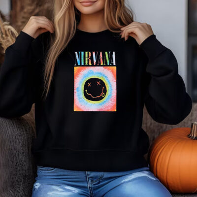 Nirvana Smiley Face Sweatshirt , T-shirt , Hoodie , Long Sleeve T-shirt2