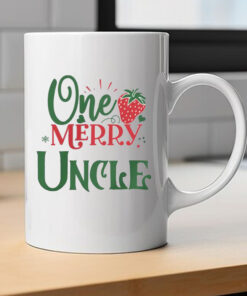 One Merry Uncle Christmas Theme Mug 2024