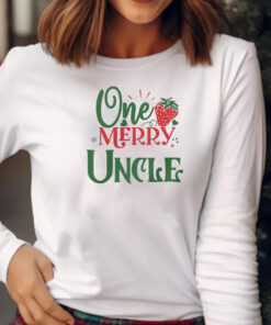 One Merry Uncle Christmas Theme T-Shirt 20242