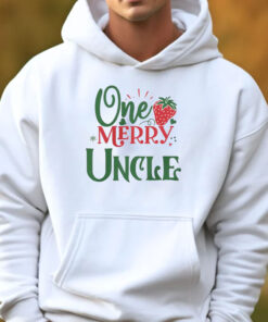 One Merry Uncle Christmas Theme T-Shirt 20243