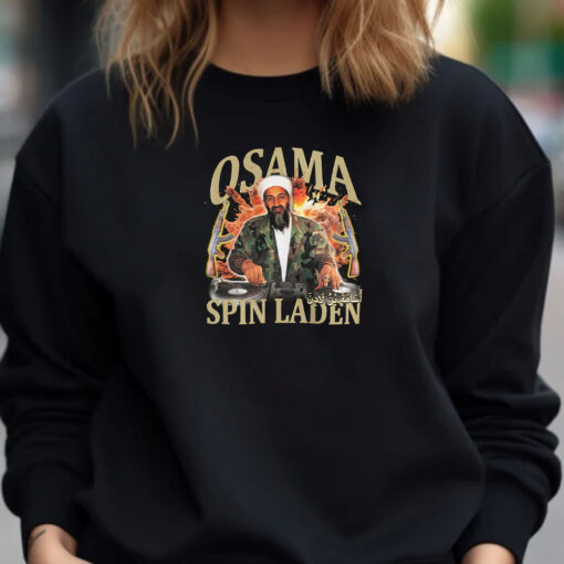 Osama Spin Laden Crewneck Sweatshirt , Hoodie , T-shirt , Long Sleeve T-shirt1