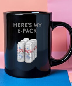 Patrick Mahomes Coors Light Heres My 6-Pack Mug 2024