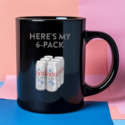 Patrick Mahomes Coors Light Heres My 6-Pack Mug 2024