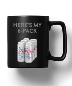 Patrick Mahomes Coors Light Heres My 6-Pack Mug 20241