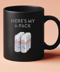 Patrick Mahomes Coors Light Heres My 6-Pack Mug 202434