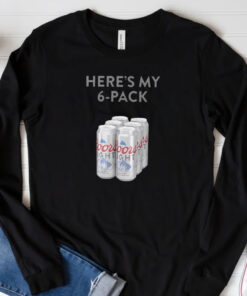 Patrick Mahomes Coors Light Heres My 6-Pack T-Shirt 20243