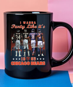 Payton Mcmahon Williams Moore I Wanna Party Like It’s Bears Football Mug 2024