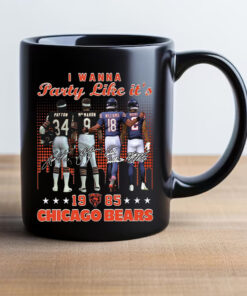 Payton Mcmahon Williams Moore I Wanna Party Like It’s Bears Football Mug 20242