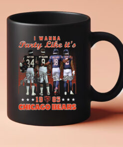 Payton Mcmahon Williams Moore I Wanna Party Like It’s Bears Football Mug 20243