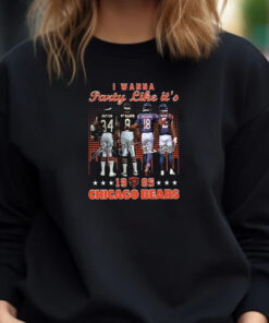 Payton Mcmahon Williams Moore I Wanna Party Like It’s Bears Football T-Shirt 20241