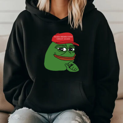 Pepe Make Memecoins Great Again Sweatshirt , Hoodie , T-shirt , Long Sleeve T-shirt2