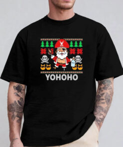 Pirate Santa Claus Ugly Milk Yohoho Christmas 2024 Sweatshirt , Hoodie , T-shirt , Long Sleeve T-shirt