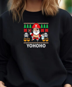 Pirate Santa Claus Ugly Milk Yohoho Christmas 2024 Sweatshirt , Hoodie , T-shirt , Long Sleeve T-shirt1