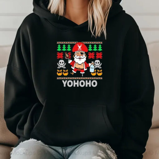 Pirate Santa Claus Ugly Milk Yohoho Christmas 2024 Sweatshirt , Hoodie , T-shirt , Long Sleeve T-shirt2