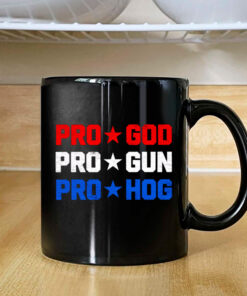 Pro God pro gun pro Hog Mug 2024