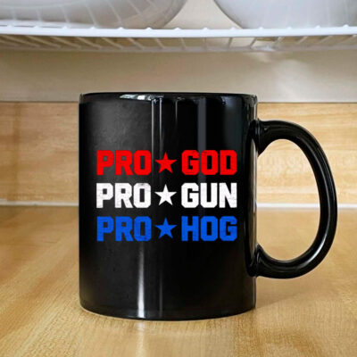 Pro God pro gun pro Hog Mug 2024