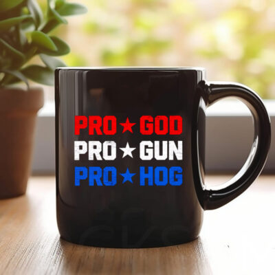 Pro God pro gun pro Hog Mug 20241