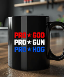 Pro God pro gun pro Hog Mug 20242