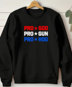 Pro God pro gun pro Hog T-Shirt 20241