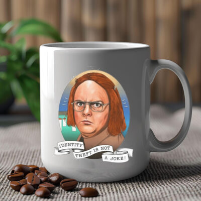 Rainn Wilson Identity Theft Is Not A Joke Mug 2024