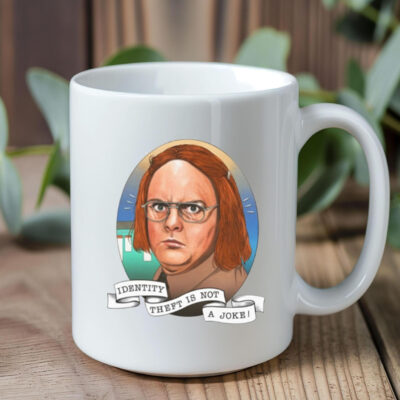 Rainn Wilson Identity Theft Is Not A Joke Mug 20241