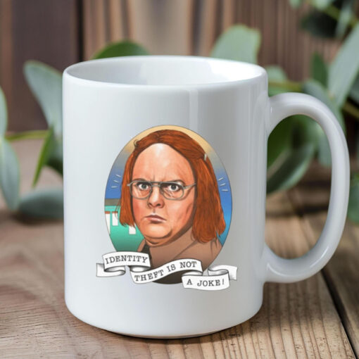 Rainn Wilson Identity Theft Is Not A Joke Mug 20241