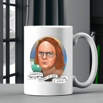 Rainn Wilson IdRainn Wilson Identity Theft Is Not A Joke Mug 20242g 20242