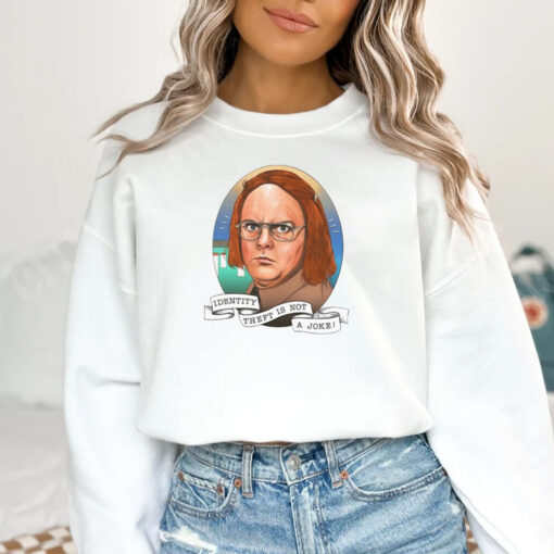 Rainn Wilson Identity Theft Is Not A Joke T-Shirt 20241